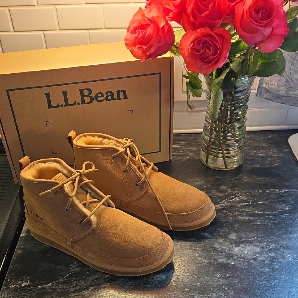 L.L. Bean Men's Brown Wicked Good Boots